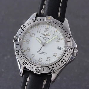 BREITLING COLT COCKPIT AUTOMATIK EDELSTAHL HERRENUHR A17035 VP: 2580,- € - Bild 1 von 4