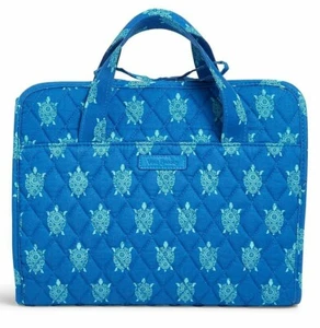 ORGANIZER DA APPENDERE Vera Bradley's in modello TARTARUGHE MARINE, blu, trucco nuovo con etichetta - Foto 1 di 12