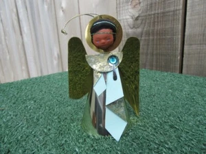 Vintage Handmade Angels Of All Nations Greece Christmas Ornament - Picture 1 of 5