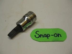 Snap-on tools USA 3/8" drive Sloted/Straight screwdriver Socket F42 Nice! - Picture 1 of 10