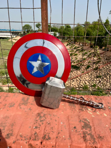 Thor Hammer Captain America Shield Captain Steve Rogers Shield Marvel