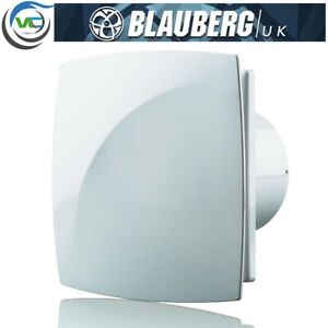 4" Quiet Bathroom Shower Extractor Fan Blauberg Moon Modern Exhaust Air Vent