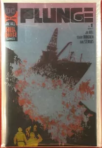 PLUNGE #1 C2E2 EXCLUSIVA LÁMINA PLATEADA VARIANTE CASI NUEVA JOE HLL DC ETIQUETA NEGRA - Imagen 1 de 1