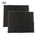 12PCS 30 * 30 * 5cm Acoustic Foam Panels  Foam Pad Sound G6H6