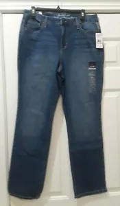 Gloria Vanderbilt Rail Straight Signature Expression Women's Jeans size 12 or 14 - Picture 1 of 25