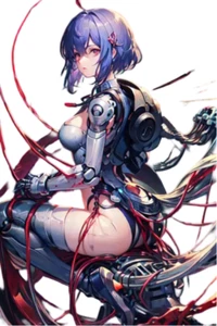 Major Kusanagi Waifu Ghost in the Shell Weatherproof Anime Sticker 6" Car Decal - Picture 1 of 1