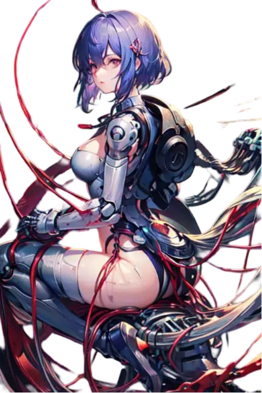 Major Kusanagi Waifu Ghost in the Shell Weatherproof Anime Sticker 6" Car Decal - Image 1 of 1