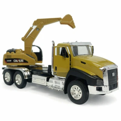 1/50 Excavator Toy Truck Model Car Diecast Toy Cars Boys Toys for Kids Gifts - Image 1 of 4