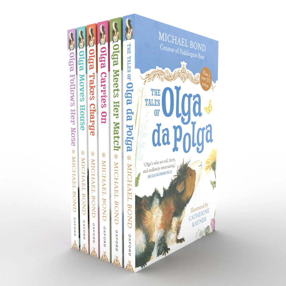 Olga Da Polga 6 Books Set Collection by Michael Bond