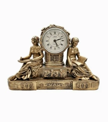 1998 VINTAGE MODERN LUXURY HOME METAL DECOR  CLOCK JULIANA COLLECTION ENGLAND - Image 1 of 4