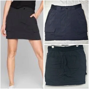 Athleta Trekkie Black Skort - Skirt Women’s Hiking Outdoor Size 6 - Picture 1 of 10