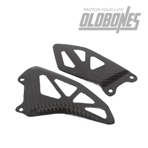 For Suzuki GSXR1000 GSXR 1000 2017+ Carbon Fiber Rearset Heel Plate Guard Foot - Picture 1 of 10