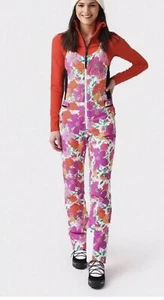 Pantaloni da neve nuovi con etichette Bogner Fire + Ice Ivie Love Shack Fancy XS/4 sci bavaglino da snowboard - Foto 1 di 4