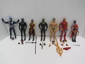 Okoye 2018 Wave SET BAF MARVEL LEGENDS COMPLETE Black Panther LOOSE NEW - Imagen 1 de 2