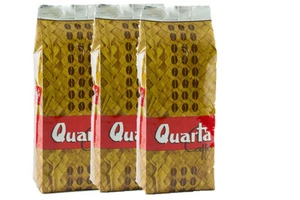 QUARTA CAFFE' Miscela STUOIA in GRANI 500gr. 3 BUSTE piacere rotondo e deciso - Imagen 1 de 2