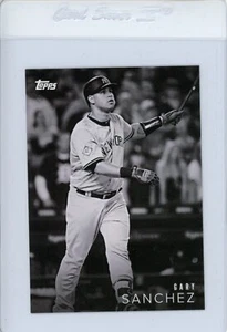 2018 Topps On Demand GARY SANCHEZ #18 Black & White /1666 - Picture 1 of 1
