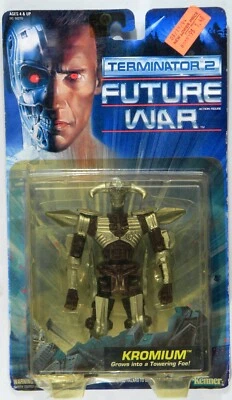 Kenner 1991 The Terminator 2 Future War Kromium T2 read - Image 1 of 3