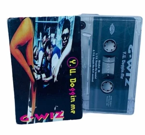 Hip Hop Gangster rap gangsta Cassette tape single G-Wiz yu doggin me above rim - Picture 1 of 3