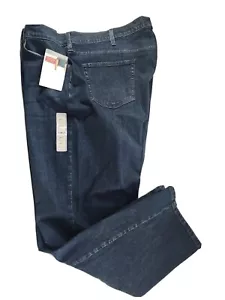 LEVI'S STRAUSS SIGNATURE S67 Athletic Flex Blue Denim Jeans MENS 46x30 NEW NWT - Picture 1 of 7