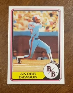 1987 Topps Boardwalk and Baseball Andre Dawson Montreal Expos #10