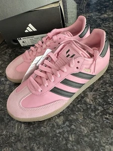 Lionel Messi X Adidas Samba Indoor Messi Inter Miami IH8158 Men’s 4.5. Shoes NWB - Picture 1 of 9