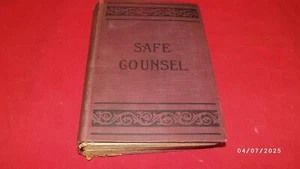 Horrid History Antique Safe Counsel or Practical Eugenics HC Book - 1904 Rare - Picture 1 of 5