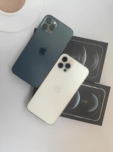 Apple iPhone 12 Pro - 128GB/256GB - verschiedene Farben entsperrt IOS Handys Face ID - Bild 1 von 14