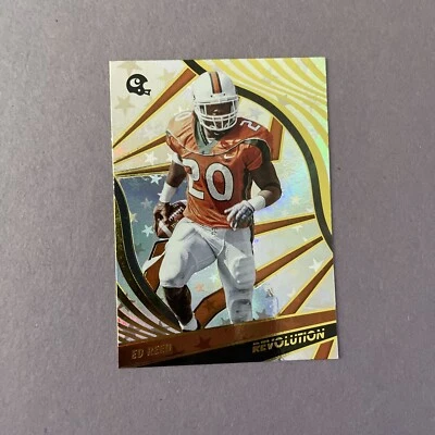 2023 Panini Chronicles Draft Picks Ed Reed Revolution ASTRO Parallel  Card # 11 - Image 1 of 2