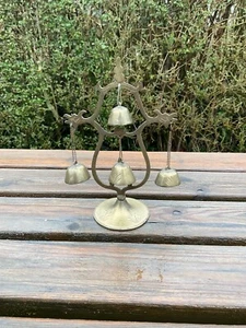 Vintage Bronze Bells Ornament Decor - Picture 1 of 5