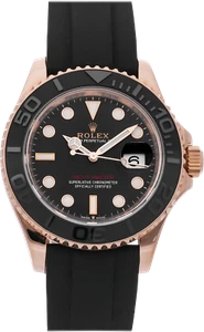 Rolex Yacht-Master 126655 Black Two-Piece Strap with Black Bezel - Picture 1 of 1