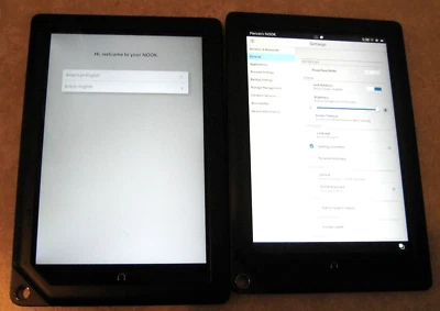 Lot of 2 - Barnes & Noble Nook HD+ (Plus) 9in BNTV600 Tablet - Image 1 of 3