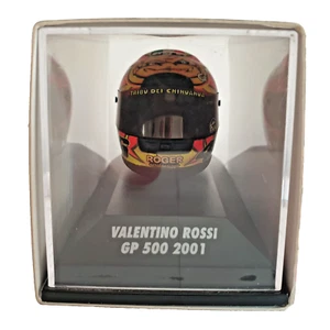 Minichamps Valentino Rossi AGV Helmet GP 500 2001 - Metal 1:8 - Picture 1 of 8