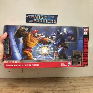 Transformers Hasbro Platinum Edition 30th RISE OF RODIMUS PRIME Galvatron Sealed - Picture 1 of 10