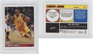 2005-06 Topps Bazooka Minis LeBron James #50