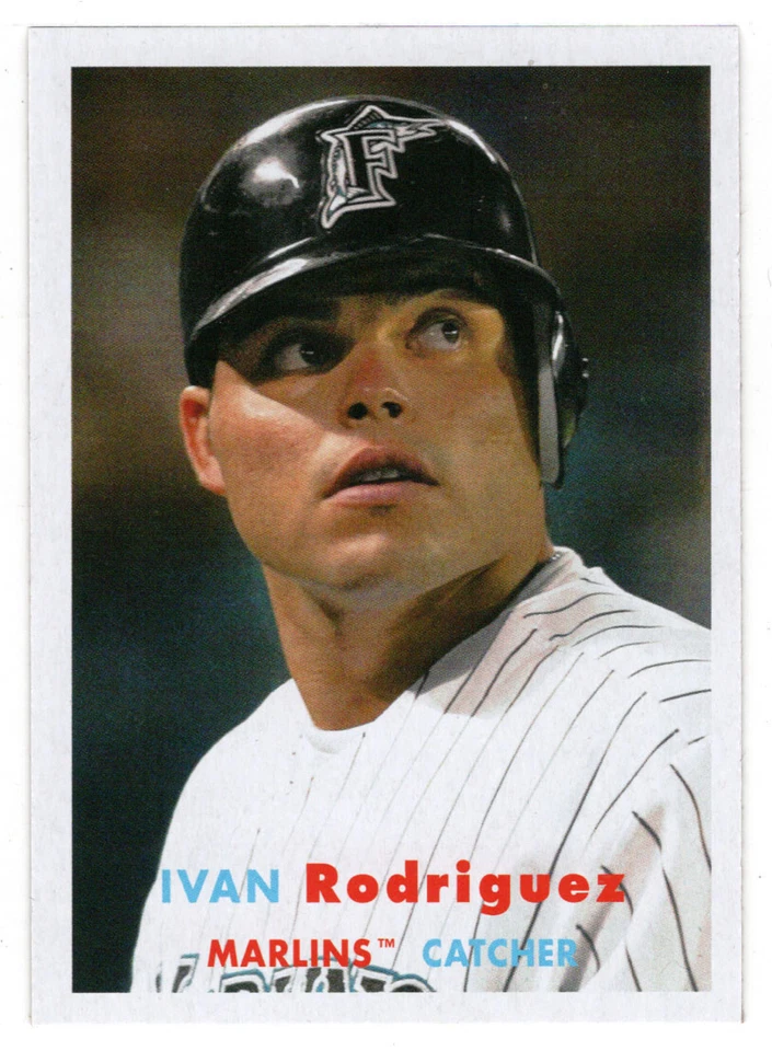 Ivan Rodriguez - Florida Marlins - 2021 Topps Archives Baseball # 5 MT - Image 1 of 1
