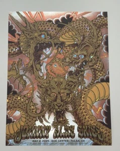 Johnny Blue Skies Poster BOK Center Tulsa 2025 Sturgill Official Low Run *FOIL* - Picture 1 of 18
