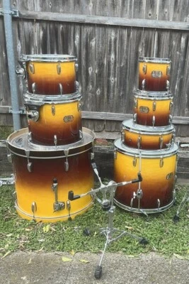 7 件装珍珠出口精选,秋季褪色鼓套装,罕见 — 第 1/4 张图片