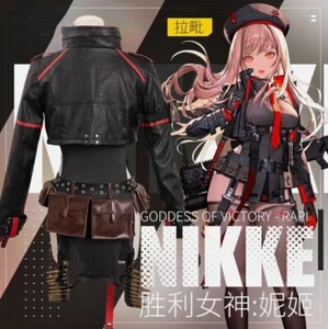 NIKKE: The Goddess of Victory Alice Women Coat Hat Tops Cosplay Full Set Uniform - Picture 1 of 16