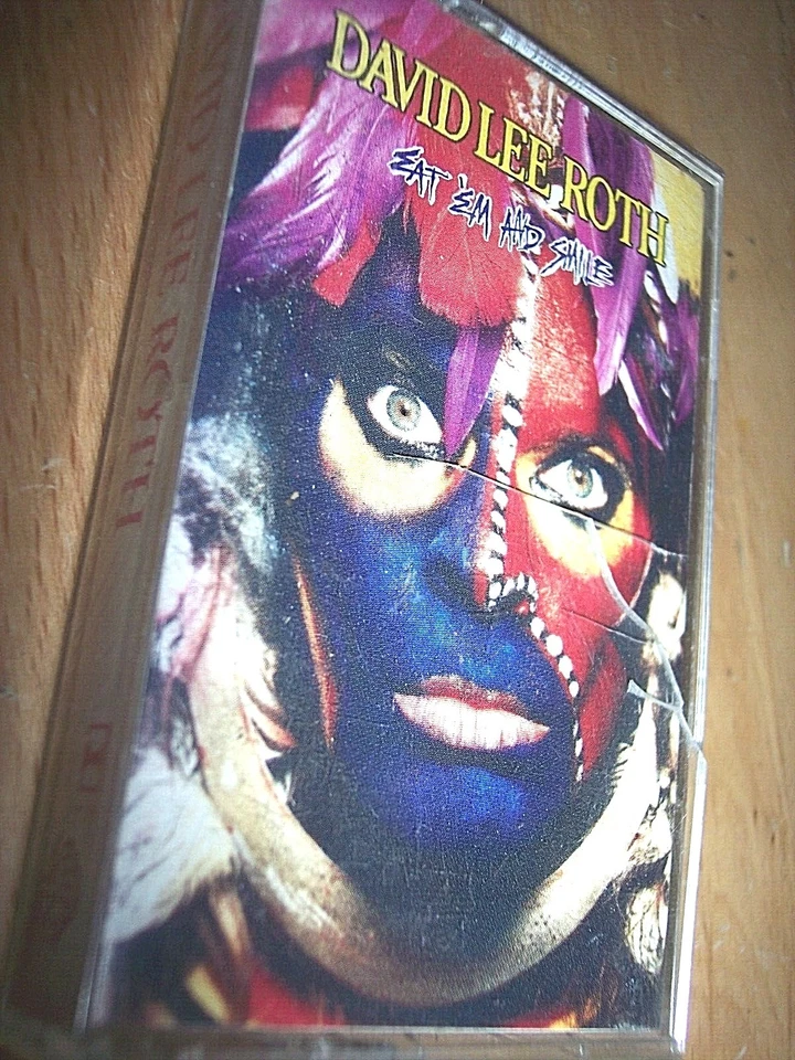 1986 David Lee Roth Eat'em and Smile Cassette - Image 1 of 1