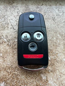 2007 - 13 ACURA MDX OEM FLIP KEY REMOTE FOB FCC: N5F0602A1A DRIVER 2 EXCELLENT! - Picture 1 of 3
