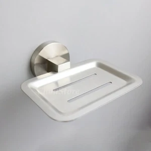 Grade 304 Edelstahl Gebürstet Badezimmer Wandmontage Seifenschale Halter Platte - Bild 1 von 2