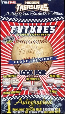 2008 TriStar Hidden Treasures FUTURES Autograph Baseball Edition Sealed Box-NEW - Image 1 of 4