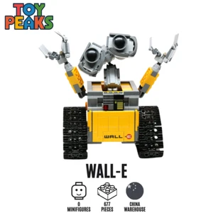 NUEVO Juego Completo de Ladrillos de Construcción Wall-E - Alta Calidad 677 Piezas - Imagen 1 de 5