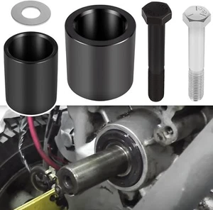 Black Steel Front Oil Seal & Wear Sleeve Installer Tool Set Replace JDG10549 - Picture 1 of 9