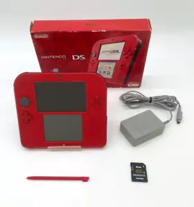 Nintendo 2DS Konsole Rot - Dual Screen Portable Gaming System - Bild 1 von 12