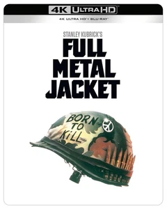 Full Metal Jacket Steelbook (4K UHD Blu-ray) Matthew Modine Stanley Kubrick - Picture 1 of 4