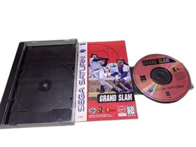 Grand Slam Sega Saturn Disk and Manual