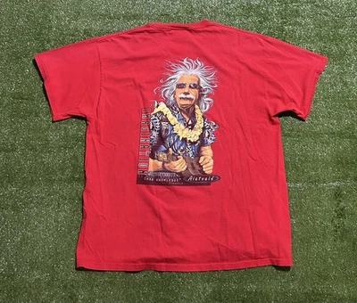 Camiseta De Colección Años 90 ALBERT EINSTEIN Imagination Knowledge Talla XL 90s Rietveld Foto 1 de 4