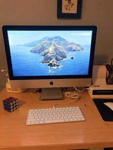 Apple iMac A1418 21.5" retina 4k 3.6GHz i7-7700, 16GB RAM 512GB NVME SSD - Picture 1 of 7