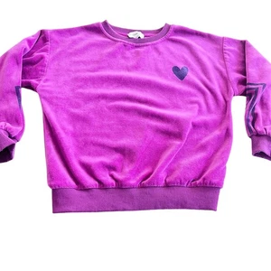 Bobo Choses Mädchen Velour Sweatshirt Gr. 6-7 - Bild 1 von 6